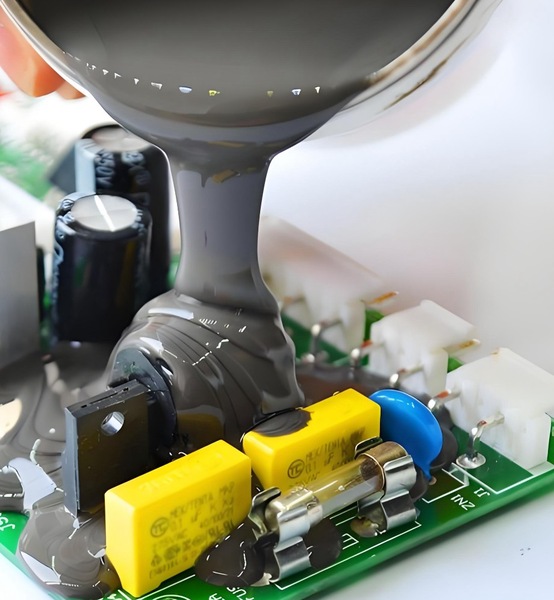 灰色电子胶  导热电子材料  元器件灌封胶材料 （千京科技）